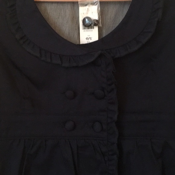 Lightweight fitted navy blue jacket - Picture 5 of 8